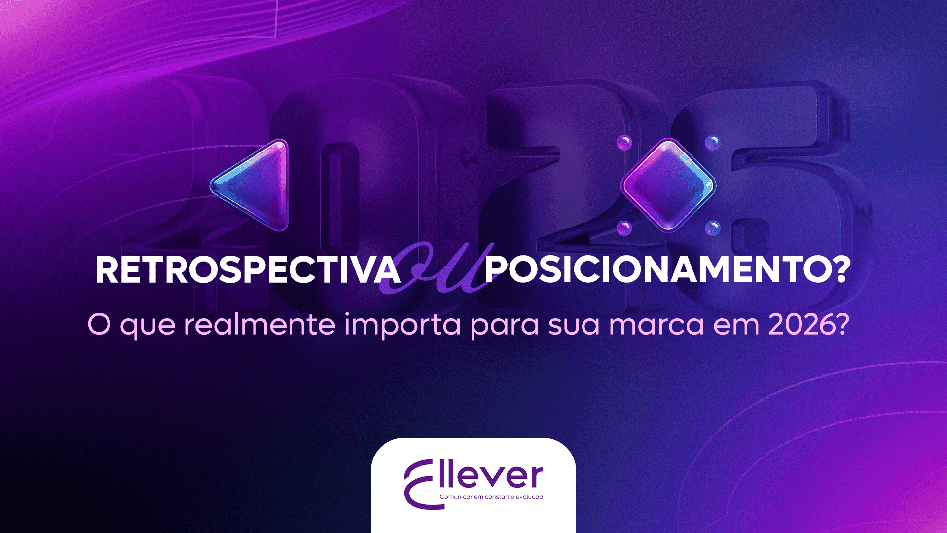 A diferença entre retrospectiva e posicionamento